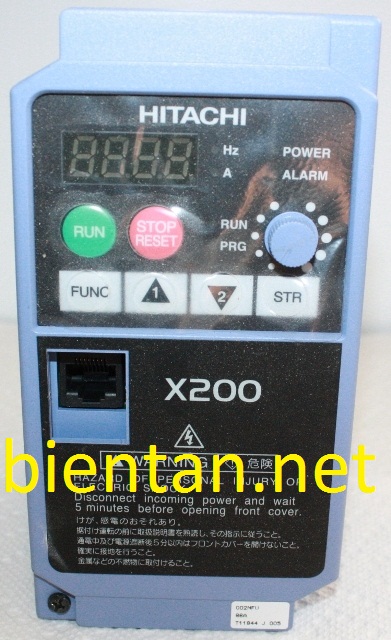 Biến tần HITACHI X200 - 0.4kW, 380V, 3 pha